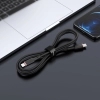  Kabel przewód do iPhone MFI USB-C - Lightning 30W 3A 1.2m czarny - zdj. dodatkowe 3
