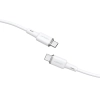  Kabel przewód USB-C 60W 20V 3A 1.2m biały - zdj. dodatkowe 1