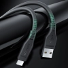  Kabel przewód do telefonu USB - USB-C 3A 1.2m biały - zdj. dodatkowe 8