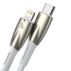  Kabel przewód do szybkiego ładowania iPhone USB-C - Lightning 480Mb/s PD 20W 1m biały - zdj. dodatkowe 1