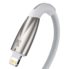  Kabel przewód do szybkiego ładowania iPhone USB-C - Lightning 480Mb/s PD 20W 1m biały - zdj. dodatkowe 2