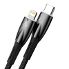  Kabel przewód do szybkiego ładowania iPhone USB-C - Lightning 480Mb/s PD 20W 2m czarny - zdj. dodatkowe 1