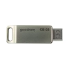  Pendrive 128GB dwa złącza USB 3.2 + USB-C OTG ODA3 srebrny - zdj. dodatkowe 3