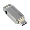  Pendrive 128GB dwa złącza USB 3.2 + USB-C OTG ODA3 srebrny - zdj. dodatkowe 4
