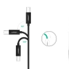  Kabel przewód do drukarki USB-C - USB-B 480Mb/s 2m czarny - zdj. dodatkowe 5