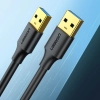 Kabel przewód USB-A 3.0 5Gb/s 0.5m czarny - zdj. dodatkowe 2