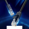  Kabel sieciowy patchcord internetowy LAN U/UTP Cat. 6 1000Mb/s 15m czarny - zdj. dodatkowe 3