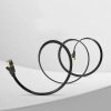  Kabel sieciowy internetowy płaski patchcord U/FTP Cat. 7 10Gb/s 0.5m czarny - zdj. dodatkowe 9