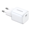  Szybka ładowarka sieciowa GaN 1x USB-C 20W PD Nexode Mini biała - zdj. dodatkowe 1