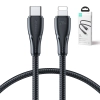  Przewód kabel iPhone Surpass Series USB-C - Lightning 20W 1.2m czarny - zdj. dodatkowe 3