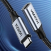  Wytrzymały przedłużacz kabla przewodu USB-C 3.1 10Gb/s 1m szary - zdj. dodatkowe 7