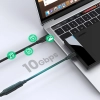  Przedłużacz kabla przewodu USB-C 100W 10Gb/s 1m czarny - zdj. dodatkowe 3