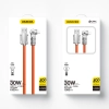  Mocny kabel kątowy do iPhone USB-A - Lightning 30W 1m rotacja 180 pomarańczowy - zdj. dodatkowe 4