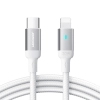 Wytrzymały kabel do iPhone A10 Series w oplocie USB-C - Lightning 20W 2m biały