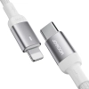 Wytrzymały kabel do iPhone A10 Series w oplocie USB-C - Lightning 20W 2m biały - zdj. dodatkowe 8