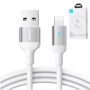  Kabel przewód do iPhone A10 Series USB - Lightning 2.4A 1.2m biały - zdj. dodatkowe 4