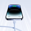  Kabel przewód do iPhone USB-A - Lightning 2.4A 1.2m niebieski - zdj. dodatkowe 10