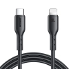 Kabel przewód do iPhone Flash-Charge Series USB-C - Lightning 30W 1m czarny