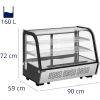  Witryna chłodnicza ekspozycyjna przeszklona 3 poziomy 160 l - zdj. dodatkowe 5