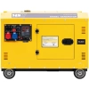  Agregat generator prądotwórczy diesel na kółkach 240/400 V 8500 W 10 kVA 30 l - zdj. dodatkowe 6