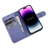  2w1 etui skórzany pokrowiec z klapką iPhone 14 Pro Anti-RFID Wallet Case jasnofioletowy - zdj. dodatkowe 8