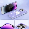  Etui pokrowiec w gwiazdki iPhone 14 Plus Heart Star Series PURPLE STAR - zdj. dodatkowe 5