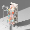  Pancerne etui pokrowiec z żelową ramką iPhone 14 Plus Fusion Design Floral przezroczysty - zdj. dodatkowe 10