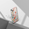  Pancerne etui pokrowiec z żelową ramką iPhone 14 Plus Fusion Design Floral przezroczysty - zdj. dodatkowe 6