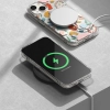  Pancerne etui pokrowiec z żelową ramką iPhone 14 Plus Fusion Design Floral przezroczysty - zdj. dodatkowe 7