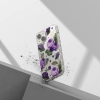  Pancerne etui pokrowiec z żelową ramką iPhone 14 Plus Fusion Design Purple Rose przezroczysty - zdj. dodatkowe 5