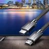  Kabel przewód HDMI 2.1 8K 60Hz 48Gb/s 3m elastyczny w oplocie szary - zdj. dodatkowe 4