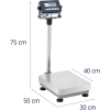  Waga platformowa przemysłowa 30 x 40 cm 60 kg / 0.002 kg - zdj. dodatkowe 5