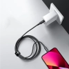  Kabel przewód MFI do iPhone USB-C - Lightning 30W 3A 1.8m czarny - zdj. dodatkowe 10