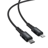  Kabel przewód MFI do iPhone USB-C - Lightning 30W 3A 1.8m czarny - zdj. dodatkowe 2