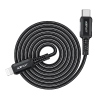  Kabel przewód MFI do iPhone USB-C - Lightning 30W 3A 1.8m czarny - zdj. dodatkowe 6
