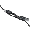  Kabel przewód MFI do iPhone USB - Lightning 2.4A 1.8m czarny - zdj. dodatkowe 3