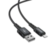  Kabel przewód MFI do iPhone USB - Lightning 2.4A 1.8m czarny - zdj. dodatkowe 5