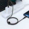  Kabel przewód MFI do iPhone USB-C - Lightning 30W 3A 1.2m czarny - zdj. dodatkowe 3