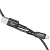  Kabel przewód MFI do iPhone USB - Lightning 2.4A 1.2m czarny - zdj. dodatkowe 2