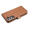  Skórzane etui portfel do Galaxy S22+ Leather Wallet Case brązowy - zdj. dodatkowe 8