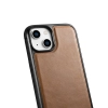  Etui pokryte naturalną skórą do iPhone 14 Plus Leather Oil Wax jasny brąz - zdj. dodatkowe 7