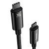  Kabel przewód Tungsten Gold USB-C 480Mb/s 240W 2m czarny - zdj. dodatkowe 1