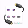  Kabel przewód DisplayPort - HDMI 4K HDR 3D 3m czarny - zdj. dodatkowe 5