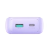  Powerbank 30W 10000mAh z wbudowanymi kablami iPhone Lightning i USB-C fioletowy - zdj. dodatkowe 3