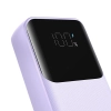  Powerbank 30W 10000mAh z wbudowanymi kablami iPhone Lightning i USB-C fioletowy - zdj. dodatkowe 4