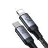  2w1 Kabel przewód Speedy Series USB-C - USB-C / iPhone Lightning 100W 1.5m czarny - zdj. dodatkowe 1