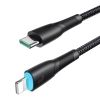  Kabel przewód do iPhone Starry Series USB-C - Lightning 30W 1m czarny - zdj. dodatkowe 6