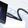  Kabel przewód Starry Series USB-A - USB-C 3A 1m czarny - zdj. dodatkowe 9