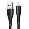 Kabel przewód do iPhone Starry Series USB-A - Lightning 3A 1m czarny - zdj. dodatkowe 5