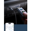 Samochodowy bezprzewodowy odbiornik nadajnik Audio USB AUX TF Card JR-CB7 szary - zdj. dodatkowe 8